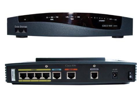 CISCO836-K9 ADSL over ISDN Router Cisco 836-K9