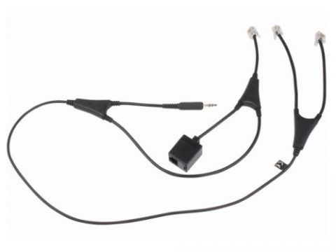 Jabra MSH kabel tbv GN9330e en GN9350e voor Alcatel